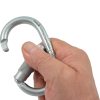 Карабин «ОВАЛ АВТОМАТ» (сталь, KeyLock, байонет/муфта, 25 кН). Зев 25 мм.